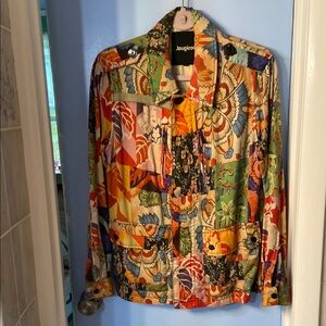 Desigual Vibrant Multicolor Jacket